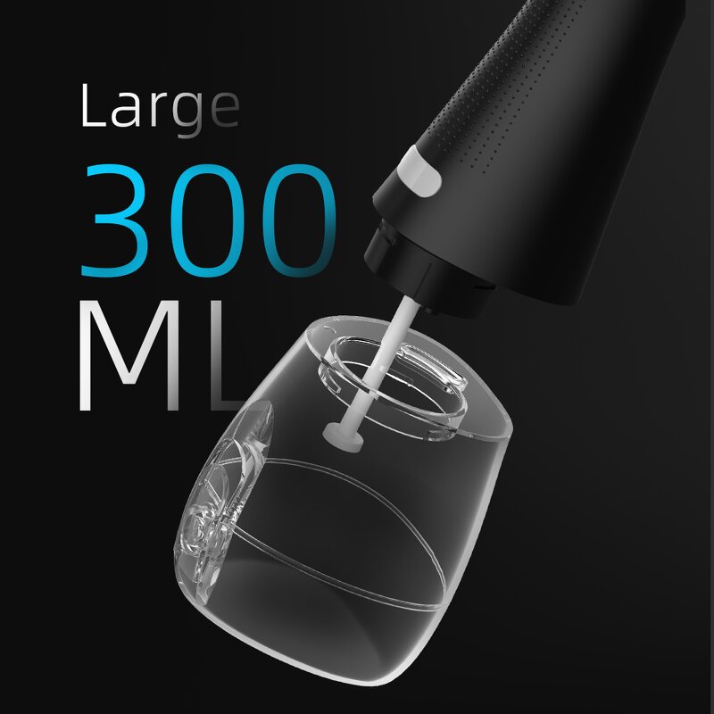 USB Water Flosser - 300ML IPX6 Waterproof 3 Modes Cordless Teeth Cleaner