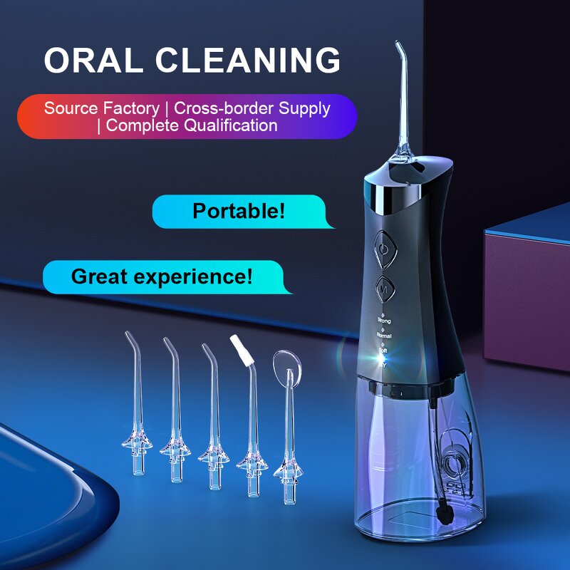 Portable Water Flosser - 350ML USB Powered Household Outdoor Teeth Cleaner