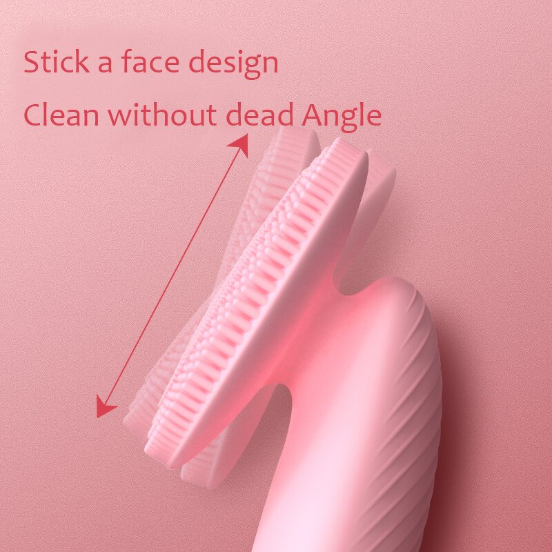 Electric Facial Cleansing Brush - Private Label Silicone Waterproof Pore Shrinking