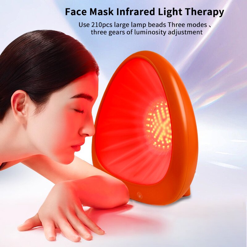 PDT LED Beauty Machine - 3 Color Photon Red Light Therapy Desktop Skincare Tool
