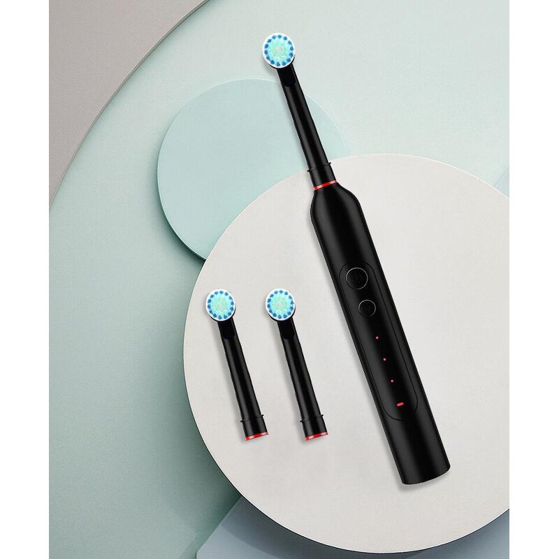 Sonic Electric Toothbrush - 360 Round Head Rotate Vibration Teeth Whitening Tool