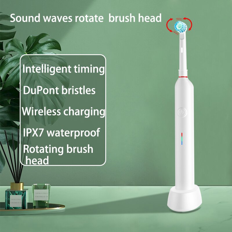 Oscillating Sonic Toothbrush - Wholesale Rotary Dupont Bristle Electric Tool