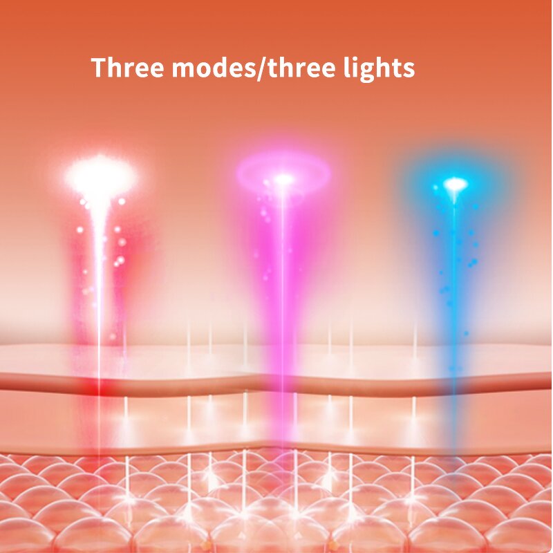 Professional PDT Machine - 3 Color Desktop LED Light Therapy US ZA CN Plugs