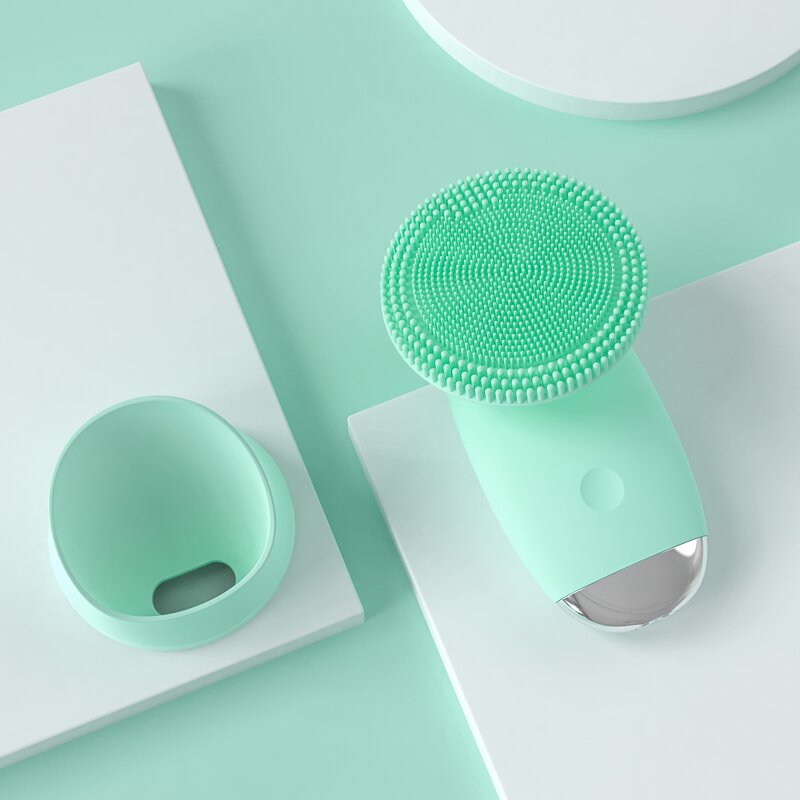 Sonic Facial Cleansing Brush - Rechargeable Makeup Remove Deep Cleaning Instrument