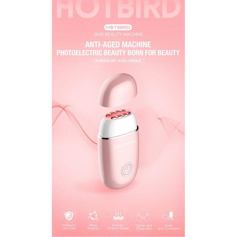 LED Photon EMS Device - Portable Home Anti Ageing Face Lifting Beauty Instrument