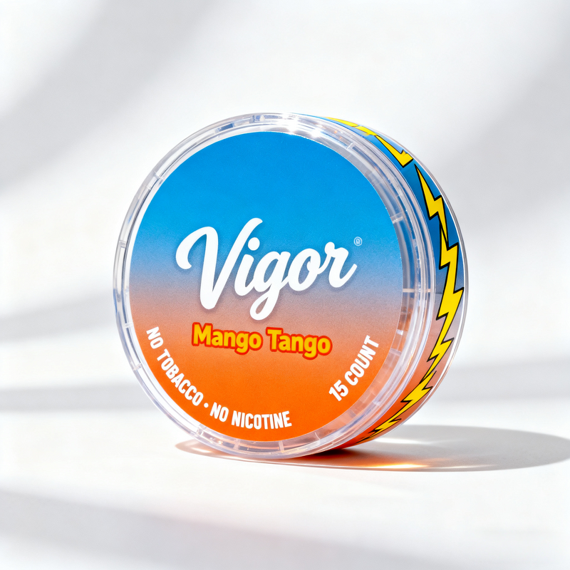 Oral Caffeine Pouches - Vigo 200mg Custom Nootropic Nicotine-free Energy Tool