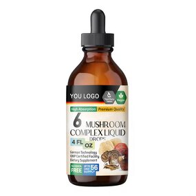Mushroom Liquid Drops - Direct Sale 10 in 1 Vitamin D3 Coffee Immunity Support