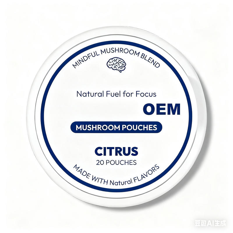 Caffeine Nootropic Pouches - Vigo 200mg Alpha GPC L-Tyrosine Nicotine Substitute