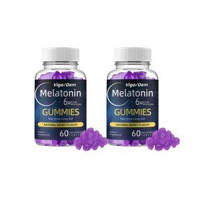 Melatonin Gummies - New Arrival Fruit Flavor Herbal Vegan Calming Sleep Supplement