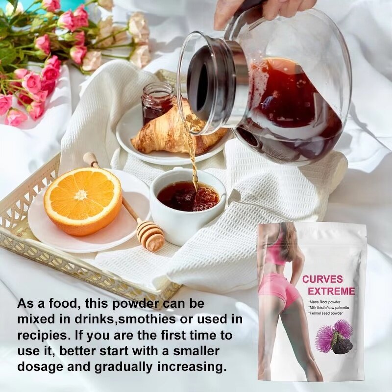 Hip Enlargement Powder - Vigo Milk Thistle Bigger Hips Buttock Curves Tea