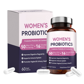 Menopause Probiotics - Vigo 60 Capsules 50 Billion Cranberry Immune Support