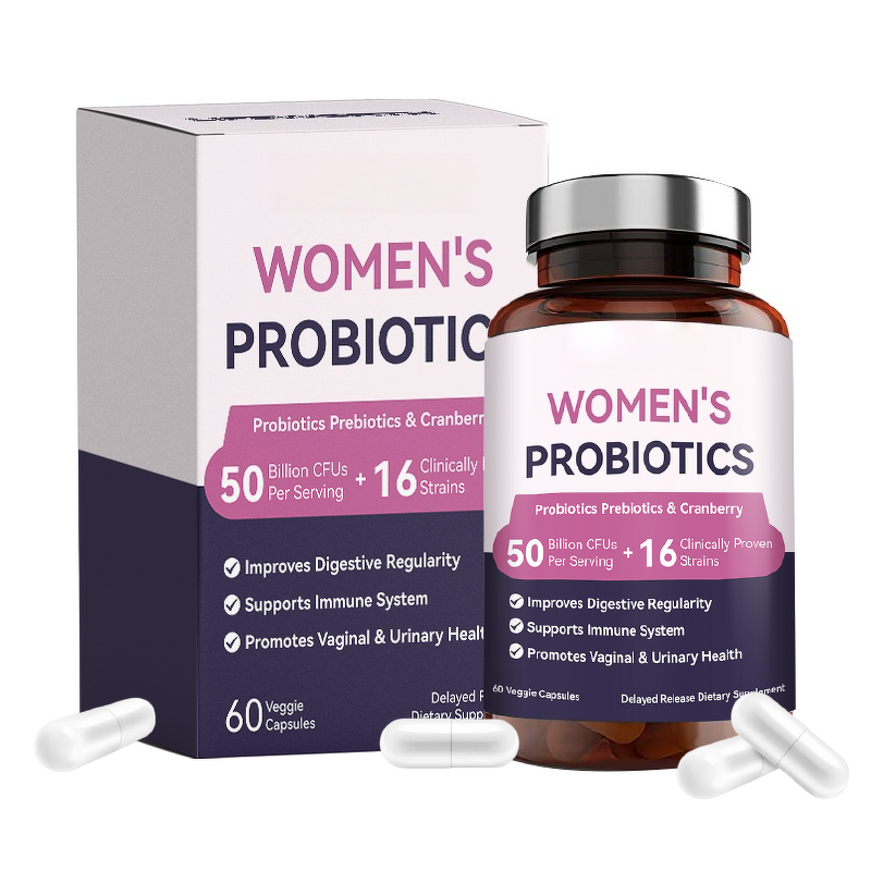 Menopause Probiotics - Vigo 60 Capsules 50 Billion Cranberry Immune Support