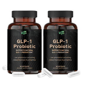 GLP-1 Probiotic Capsules - Akkermansia Berberine Gut Digestion No Sugar