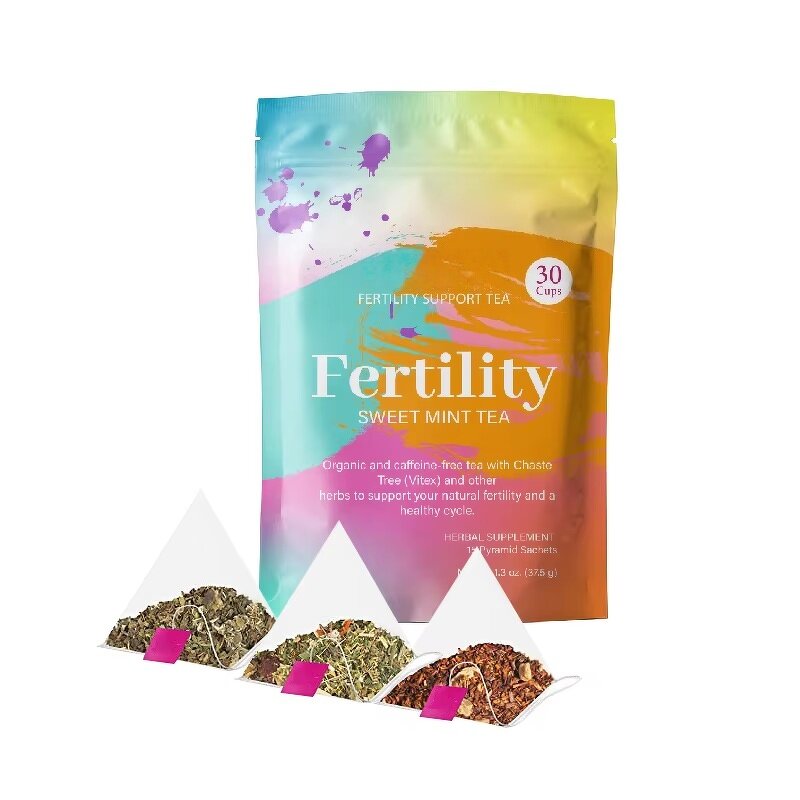 Fertility Mint Tea - Vigo OEM Custom Organic Caffeine-Free Chaste Tree Women