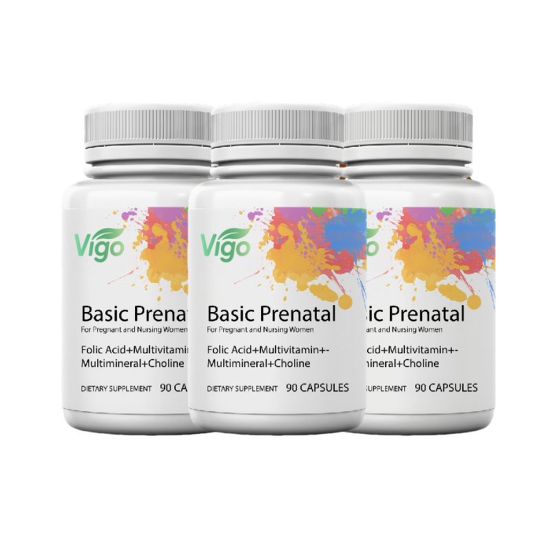 Prenatal Multivitamins - Vigo GMP Folic Acid Omega 3 DHA Chewable Capsules