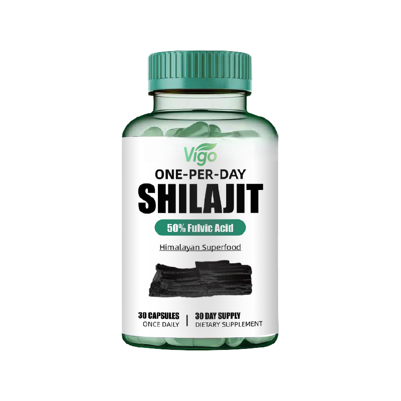 Shilajit Capsules - Vigo Acentiallabs Organic 60g Himalayan Immune Stamina