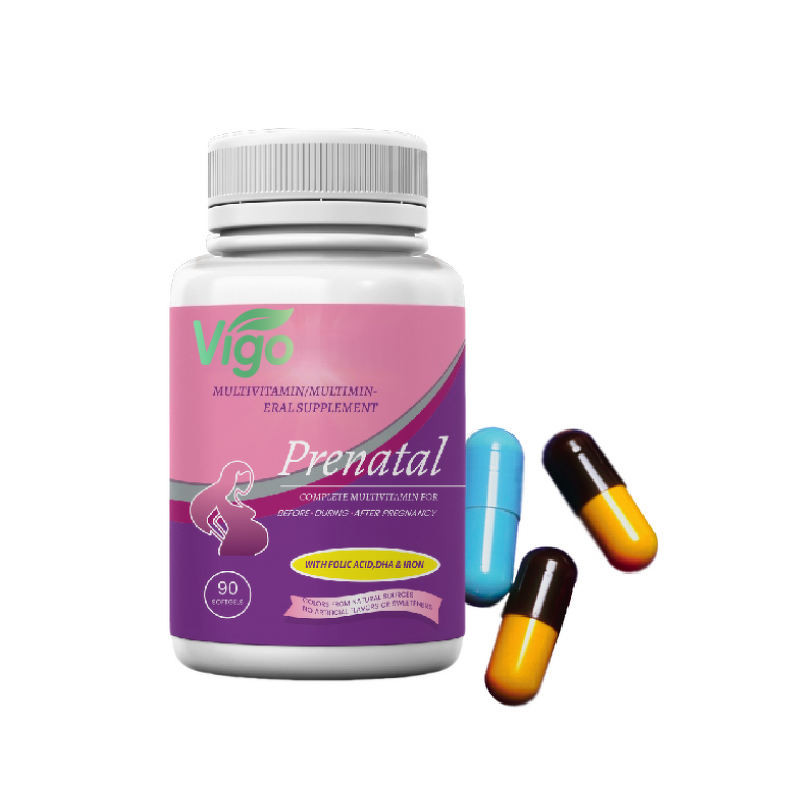 Prenatal Vitamin Capsules - Vigo Folate Folic Acid Myo Fertility Support
