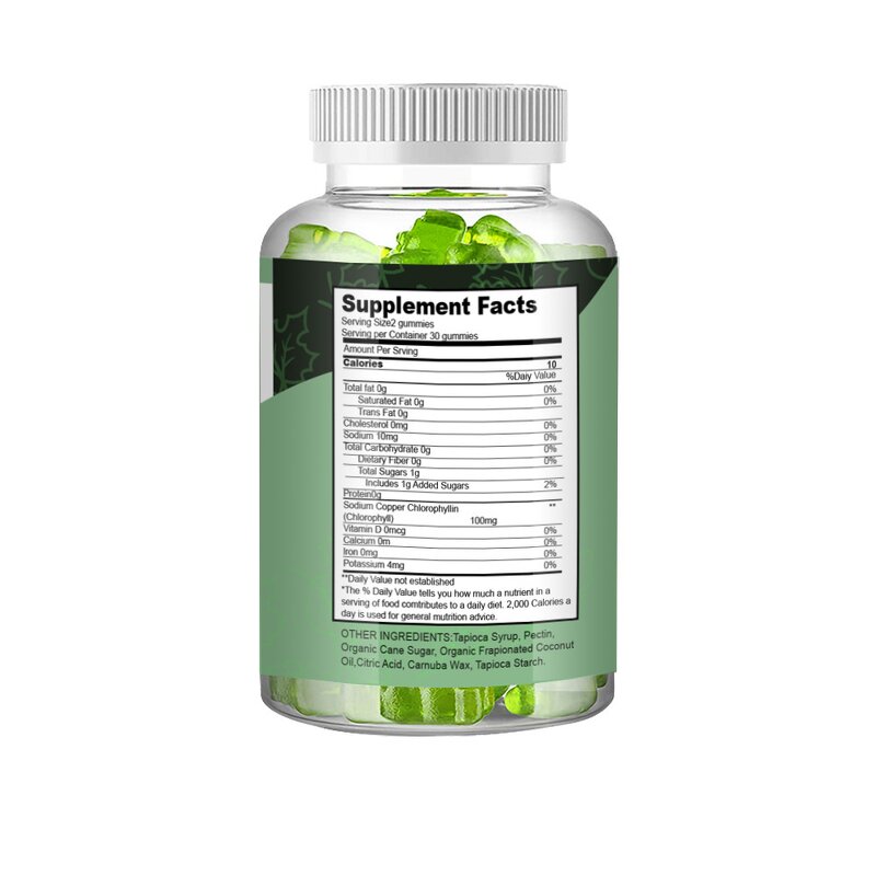 Chlorophyll Gummies - Vigo Natural Liver Detox Skin Care Immunity Digestion