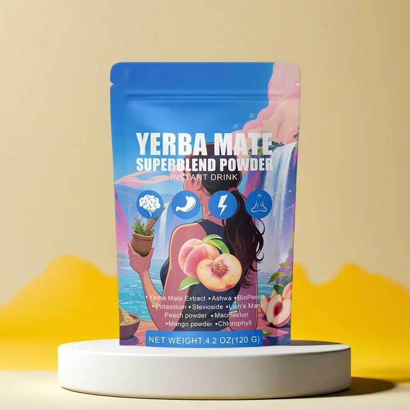 Yerba Mate Extract Powder - Vigo GMP Factory Gut Health Nootropics Tea Powder
