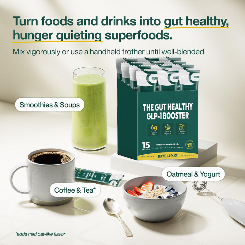 GLP-1 Supplement Powder - Vigo Sugar-Free Prebiotic Fiber Metabolic Hormone