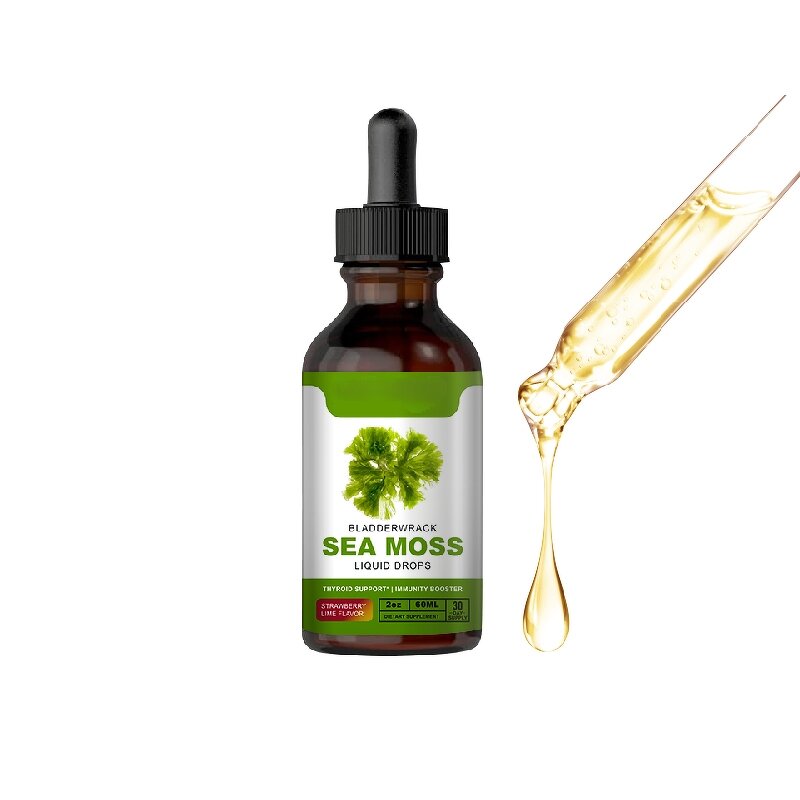 Sea Moss Drops - Vigo Private Label Black Bladderwrack Burdock Weight Loss