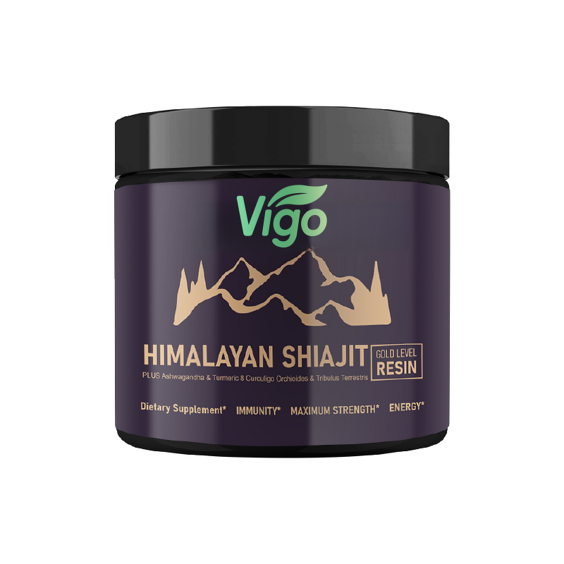 Shilajit Resin - Vigo Hatmanlabs 60g Trace Minerals Organic Wholesale