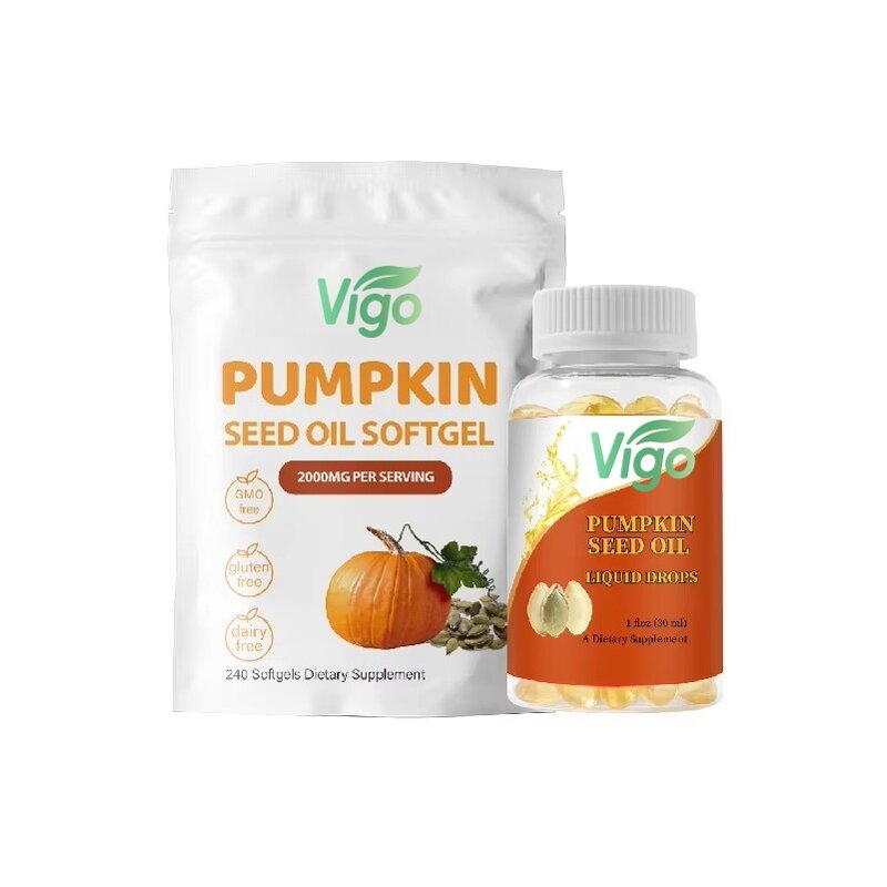 Men Fertility Softgel - OEM Custom Saw Palmetto Pumpkin Seed Oil Prostate