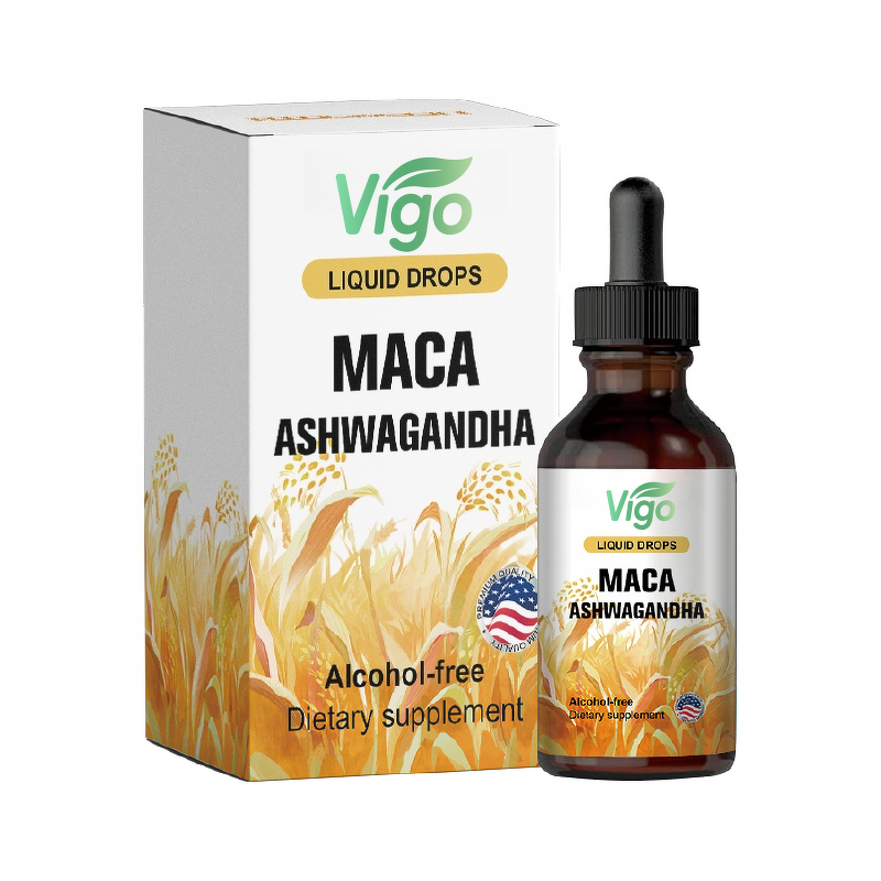 Maca Liquid Drops - SUNI Ashwagandha Fenugreek Beet Root L-Arginine Men Women