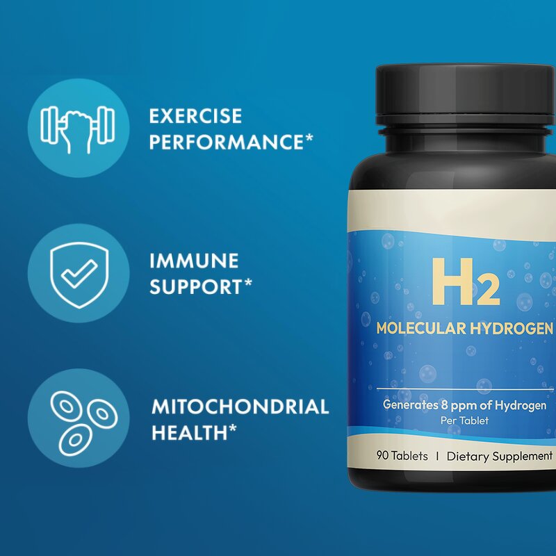 Molecular Hydrogen Tablets - OEM Private Label Hydrogen Rich Drinking Water Tool