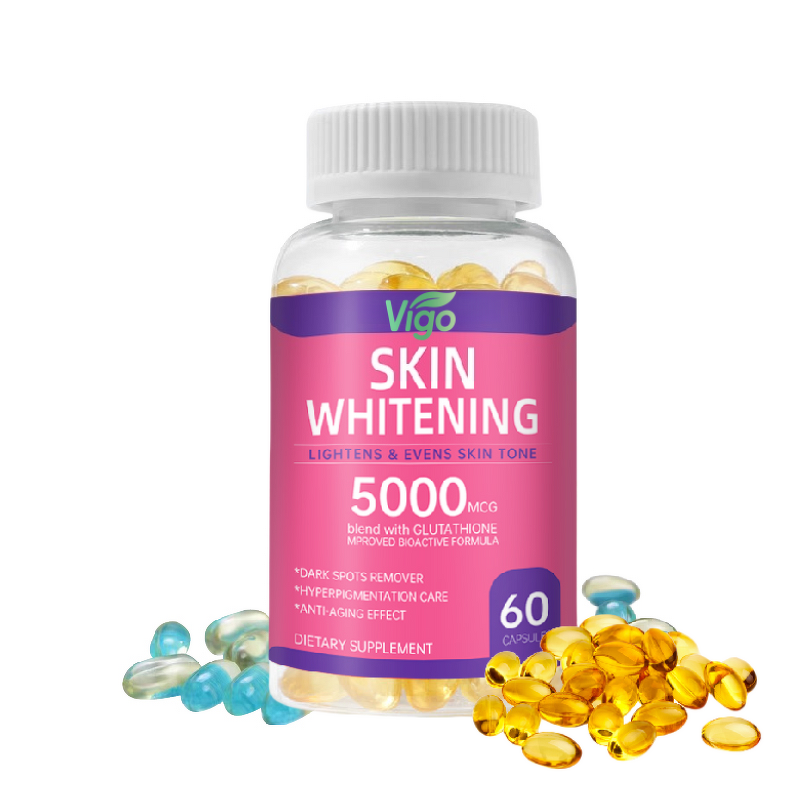 Glutathione Capsules - Vigo GMP Private Label 5000mcg Skin Whitening Tool