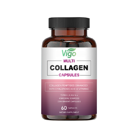Collagen Peptides - Vigo Unflavored Hyaluronic Acid Vitamin C Adults Beauty