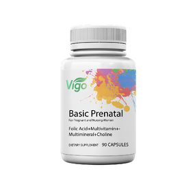 Prenatal Multivitamins - Vigo GMP Folic Acid Omega 3 DHA Chewable Capsules