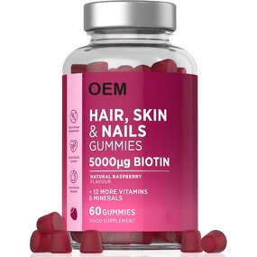 Biotin Hair Gummies - Vigo Vitamins Zinc Vitamin C Women Men Skin Nails
