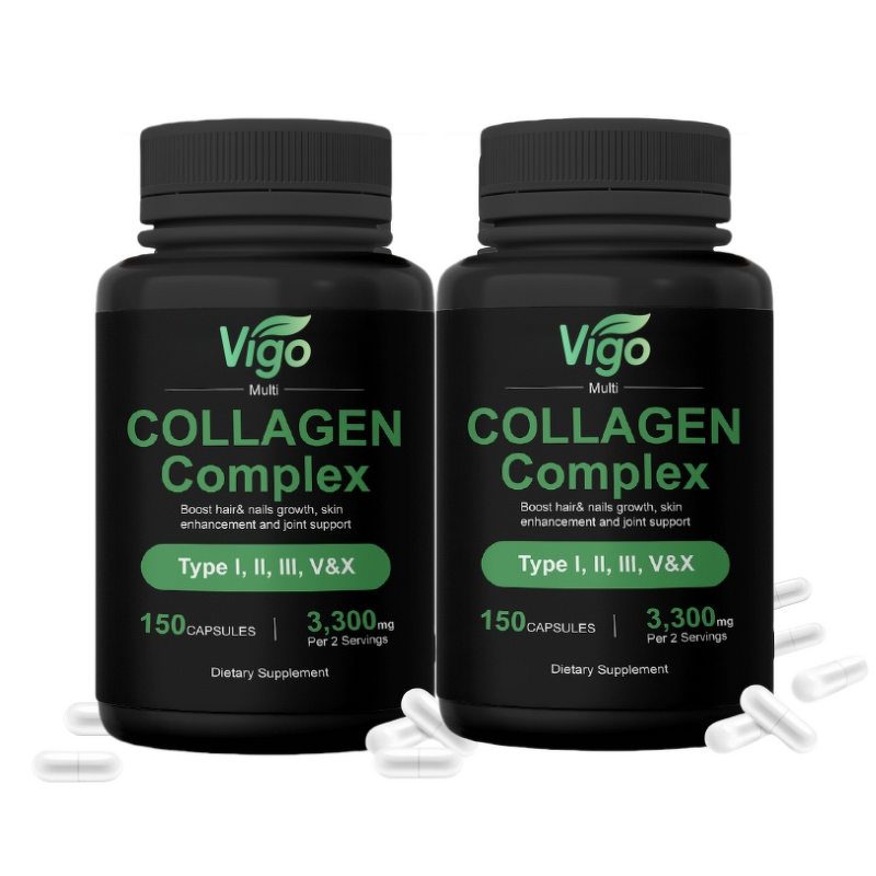 Collagen Capsules - Vigo Biotin VitamineC Hair Growth Skin Boost Nails
