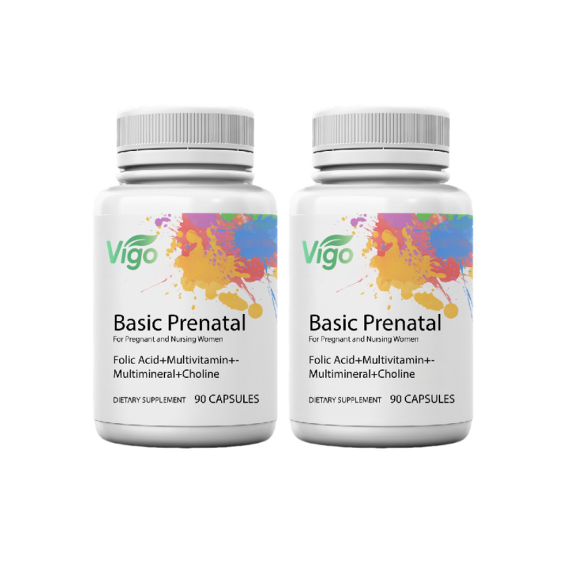 Prenatal Multivitamins - Vigo GMP Folic Acid Omega 3 DHA Chewable Capsules