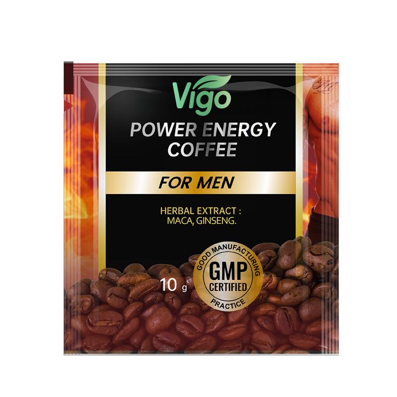Maca Coffee Powder - Vigo Herbal Strong Man Power Aphrodisiac Tongkat Ali