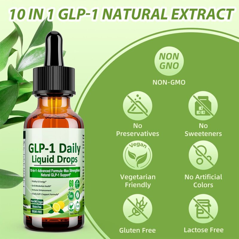 GLP-1 Liquid Drops - Vigo Metabolism Gut Health Immune Boost OEM Tool