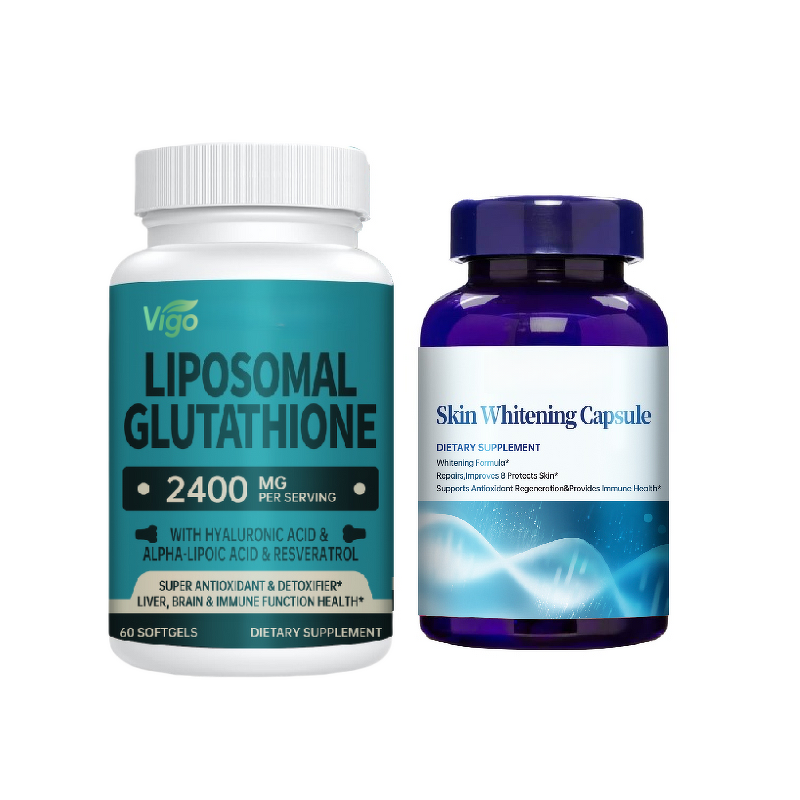 Glutathione Softgels - Vigo Active L-Glutathione Hyaluronic Acid Resveratrol