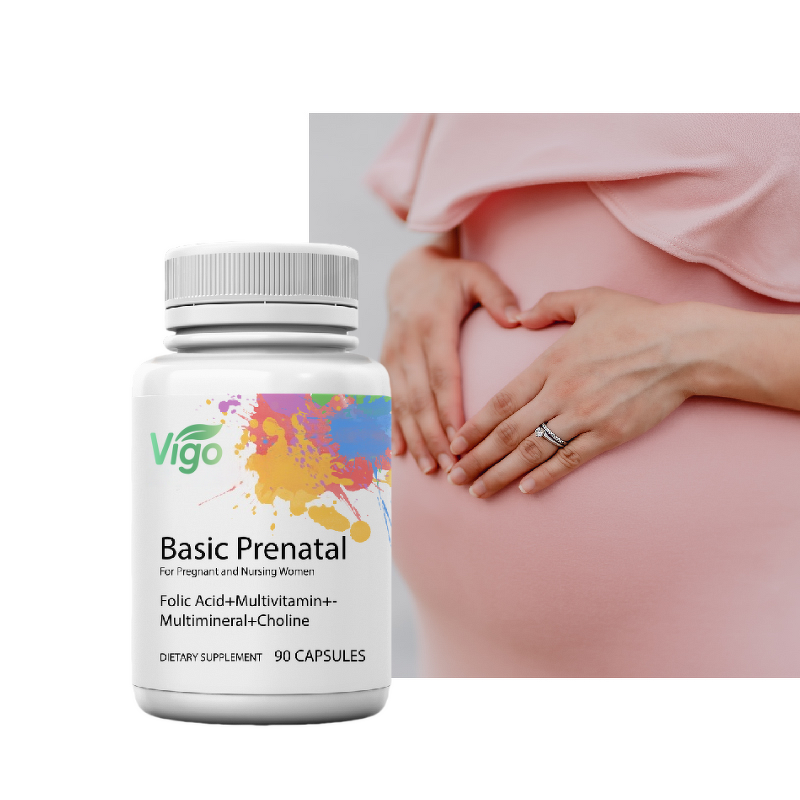 Prenatal Multivitamins - Vigo GMP Folic Acid Omega 3 DHA Chewable Capsules