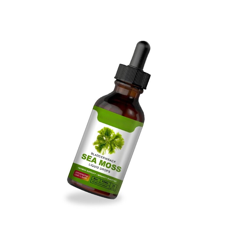 Sea Moss Drops - Vigo Private Label Black Bladderwrack Burdock Weight Loss