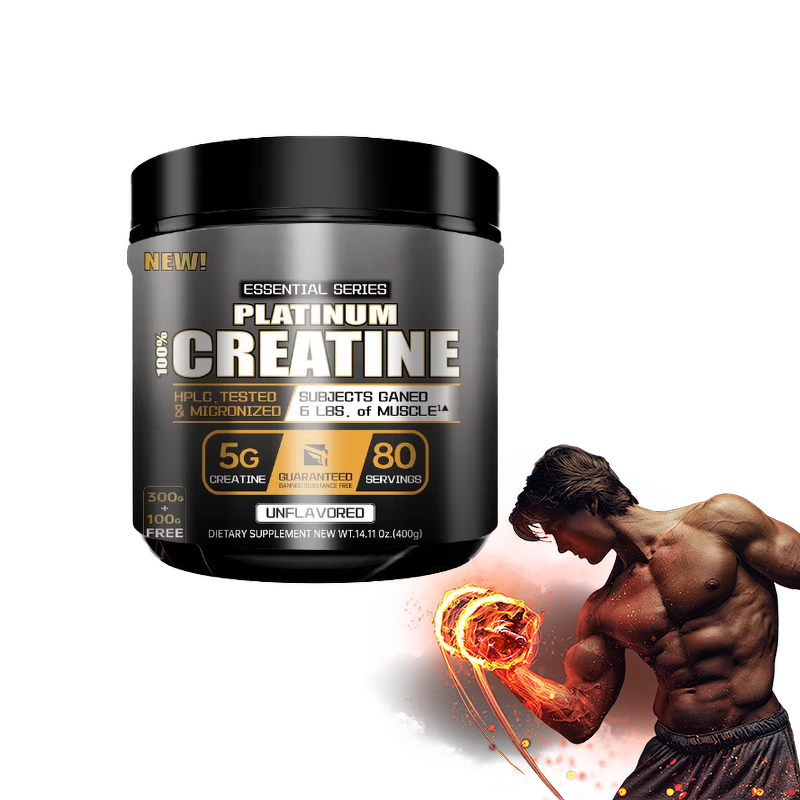 Creatine Monohydrate Powder - Vigo Factory Fast Muscle Building Fitness Sports