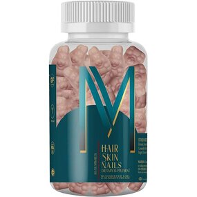 Hair Skin Nails Gummies - Vigo Vegan Biotin Vitamins Healthy Hair Support