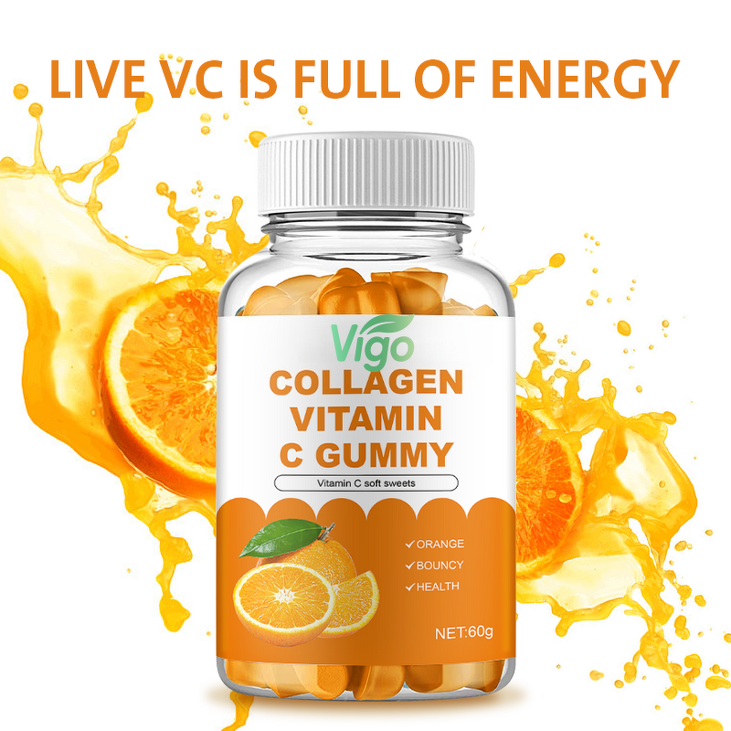 Collagen Gummies - Vigo Anti-Aging Biotin Menopause Hair Nails Whitening