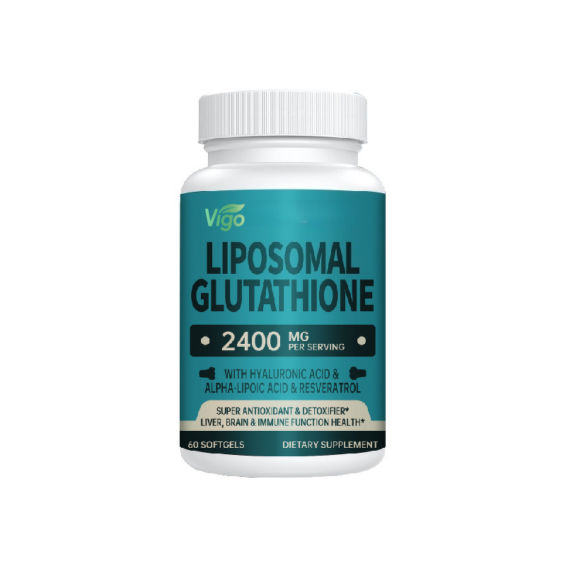 Glutathione Softgels - Vigo Active L-Glutathione Hyaluronic Acid Resveratrol