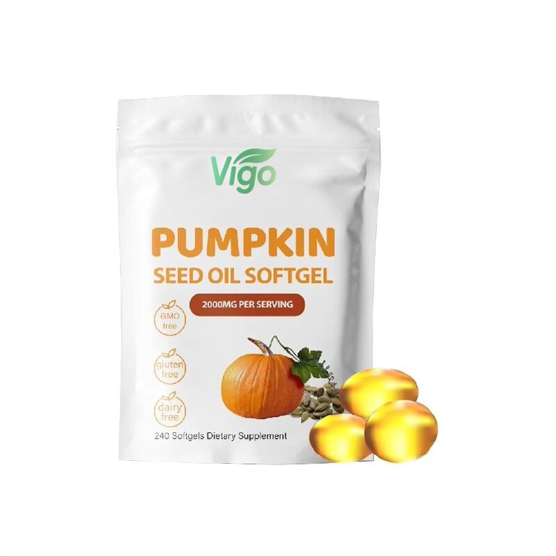 Men Fertility Softgel - OEM Custom Saw Palmetto Pumpkin Seed Oil Prostate