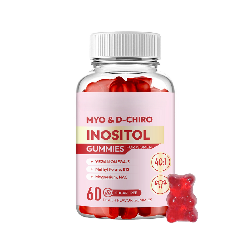 Inositol Evening Primrose Gummies - Vigo Myo-D-Chiro Vitamin D3 B12 Zinc Sugar-Free
