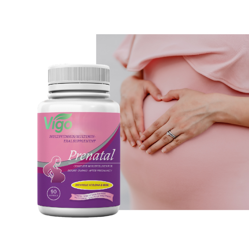 Prenatal Vitamin Capsules - Vigo Folate Folic Acid Myo Fertility Support