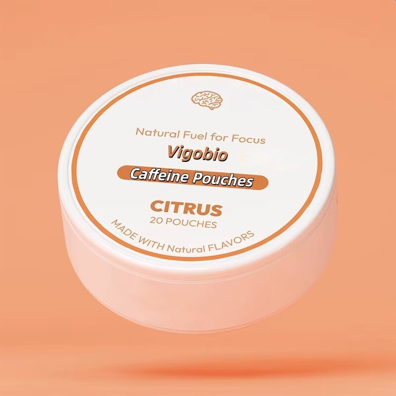 Wintergreen Caffeine Pouches - Vigo Nicotine Replacement Nootropic Focus Custom