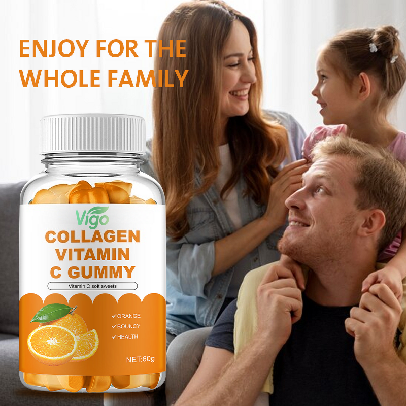 Collagen Gummies - Vigo Anti-Aging Biotin Menopause Hair Nails Whitening