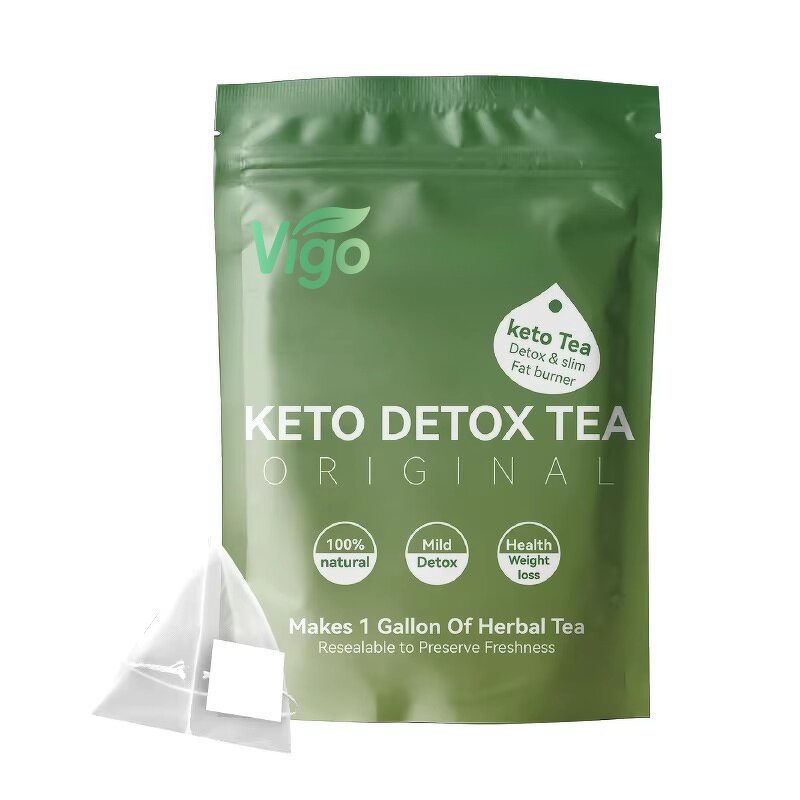 KETO Detox Tea - Vigo Belly Fat Burning Colon Cleanse Slimming Adults